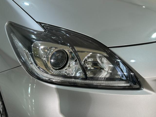 プリウス S ETC バックカメラ ナビ TV アルミホイール オートライト HID CVT スマートキー 電動格納ミラー 盗難防止システム CD Bluetooth 衝突安全ボディ ABS ESC エアコン(42枚目)