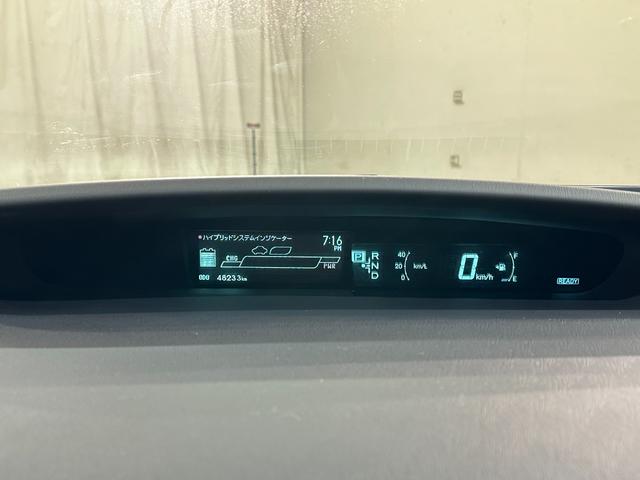 プリウス S ETC バックカメラ ナビ TV アルミホイール オートライト HID CVT スマートキー 電動格納ミラー 盗難防止システム CD Bluetooth 衝突安全ボディ ABS ESC エアコン(44枚目)