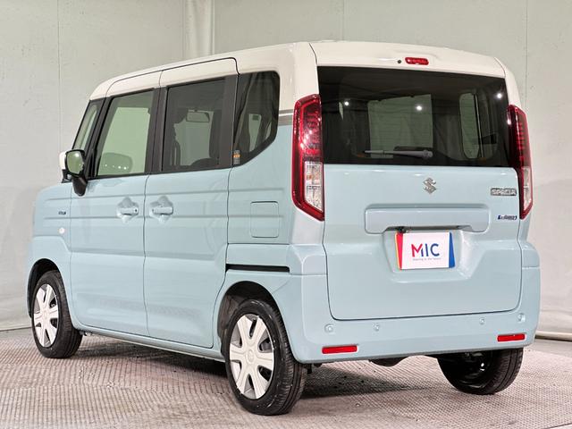 スペーシア ハイブリッドＸ　４ＷＤ　ＥＴＣ　バックカメラ　両側電動スライドドア　ナビ　クリアランスソナー　衝突被害軽減システム　オートライト　ＬＥＤヘッドランプ　スマートキー　アイドリングストップ　電動格納ミラー　シートヒーター（15枚目）