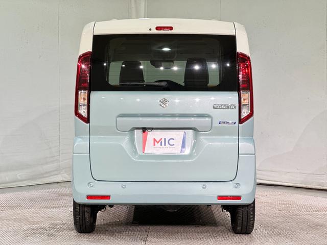 スペーシア ハイブリッドＸ　４ＷＤ　ＥＴＣ　バックカメラ　両側電動スライドドア　ナビ　クリアランスソナー　衝突被害軽減システム　オートライト　ＬＥＤヘッドランプ　スマートキー　アイドリングストップ　電動格納ミラー　シートヒーター（16枚目）