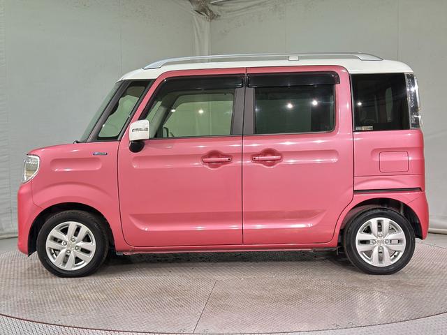 スペーシア ハイブリッドＸ　バックカメラ　両側電動スライドドア　ナビ　ＴＶ　クリアランスソナー　衝突被害軽減システム　オートライト　スマートキー　アイドリングストップ　電動格納ミラー　シートヒーター　ベンチシート（15枚目）