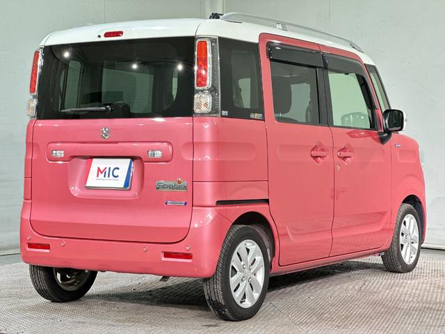 スペーシア ハイブリッドＸ　バックカメラ　両側電動スライドドア　ナビ　ＴＶ　クリアランスソナー　衝突被害軽減システム　オートライト　スマートキー　アイドリングストップ　電動格納ミラー　シートヒーター　ベンチシート（16枚目）