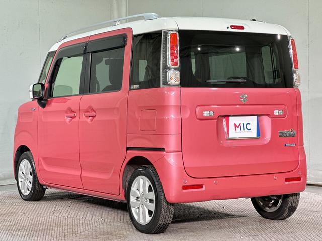 スペーシア ハイブリッドＸ　バックカメラ　両側電動スライドドア　ナビ　ＴＶ　クリアランスソナー　衝突被害軽減システム　オートライト　スマートキー　アイドリングストップ　電動格納ミラー　シートヒーター　ベンチシート（17枚目）