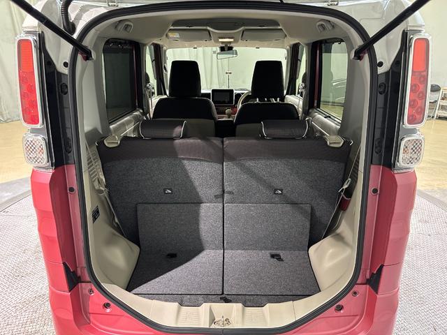 スペーシア ハイブリッドＸ　バックカメラ　両側電動スライドドア　ナビ　ＴＶ　クリアランスソナー　衝突被害軽減システム　オートライト　スマートキー　アイドリングストップ　電動格納ミラー　シートヒーター　ベンチシート（20枚目）
