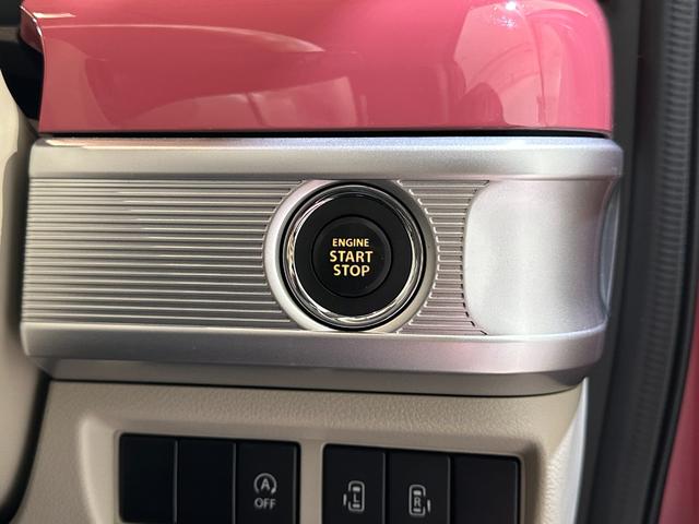 スペーシア ハイブリッドＸ　バックカメラ　両側電動スライドドア　ナビ　ＴＶ　クリアランスソナー　衝突被害軽減システム　オートライト　スマートキー　アイドリングストップ　電動格納ミラー　シートヒーター　ベンチシート（31枚目）