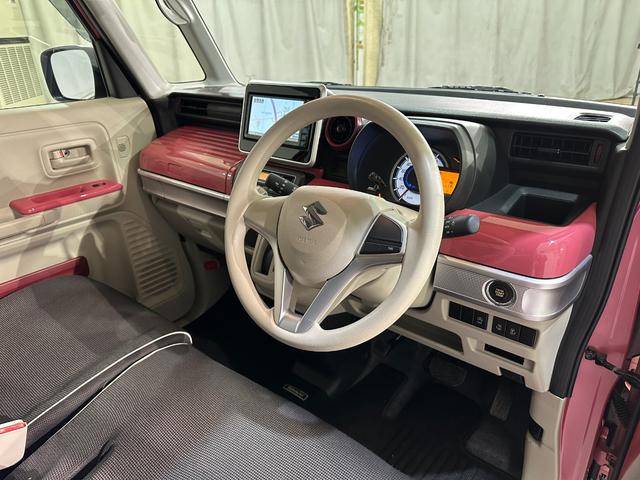 スペーシア ハイブリッドＸ　バックカメラ　両側電動スライドドア　ナビ　ＴＶ　クリアランスソナー　衝突被害軽減システム　オートライト　スマートキー　アイドリングストップ　電動格納ミラー　シートヒーター　ベンチシート（32枚目）