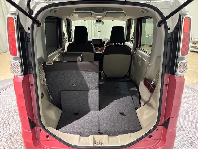 スペーシア ハイブリッドＸ　バックカメラ　両側電動スライドドア　ナビ　ＴＶ　クリアランスソナー　衝突被害軽減システム　オートライト　スマートキー　アイドリングストップ　電動格納ミラー　シートヒーター　ベンチシート（35枚目）