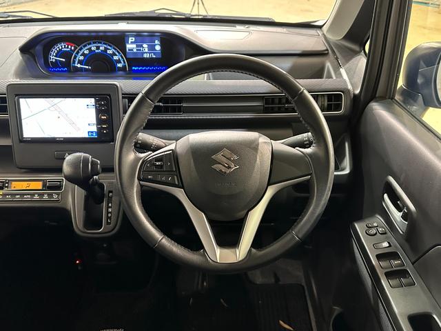 ワゴンR ハイブリッドFZ ETC ナビ TV 衝突被害軽減システム オートライト LEDヘッドランプ スマートキー アイドリングストップ 電動格納ミラー シートヒーター ベンチシート ABS パワーステアリング(3枚目)