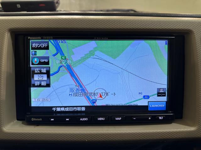 キャロル ＧＳ　４ＷＤ　バックカメラ　ナビ　クリアランスソナー　衝突被害軽減システム　オートライト　キーレスエントリー　アイドリングストップ　シートヒーター　ＡＢＳ　ＥＳＣ　Ｂｌｕｅｔｏｏｔｈ　パワーステアリング（4枚目）