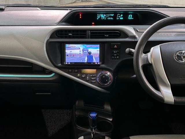 アクア S ETC ナビ TV キーレスエントリー 電動格納ミラー シートヒーター CVT 衝突安全ボディ ABS ESC CD DVD再生 エアコン ABS エアバッグ パワーウインドウ Bluetooth(8枚目)