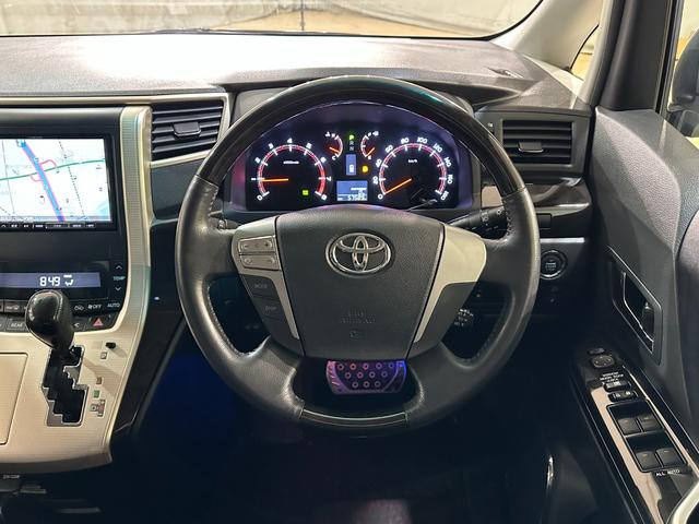 ヴェルファイア 2.4Z ゴールデンアイズ ワンオーナー ハーフレザー ドライブレコーダー ETC バックカメラ ナビ TV オートクルーズコントロール オートライト HID サンルーフ 電動リアゲート スマートキー(3枚目)