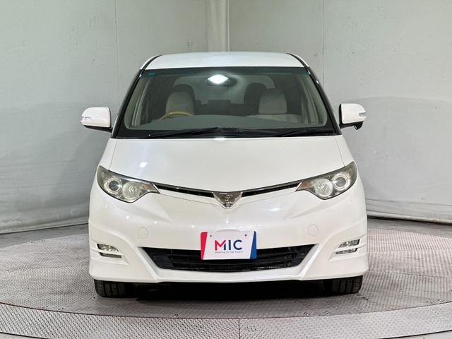 エスティマ アエラス ETC バックカメラ ナビ 両側電動スライドドア オートライト HID スマートキー 電動格納ミラー 3列シート オットマン CVT アルミホイール CD DVD再生 MD パワーウインドウ(12枚目)