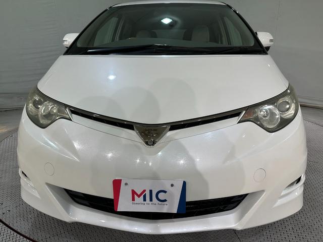 エスティマ アエラス ETC バックカメラ ナビ 両側電動スライドドア オートライト HID スマートキー 電動格納ミラー 3列シート オットマン CVT アルミホイール CD DVD再生 MD パワーウインドウ(23枚目)