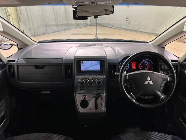 デリカD:5 C2G-NAVIPKG ドライブレコーダー ETC ナビ オートクルーズコントロール 両側スライド・片側電動 オートライト HID スマートキー 電動格納ミラー 3列シート Wエアコン アルミホイール CD DVD再生(2枚目)
