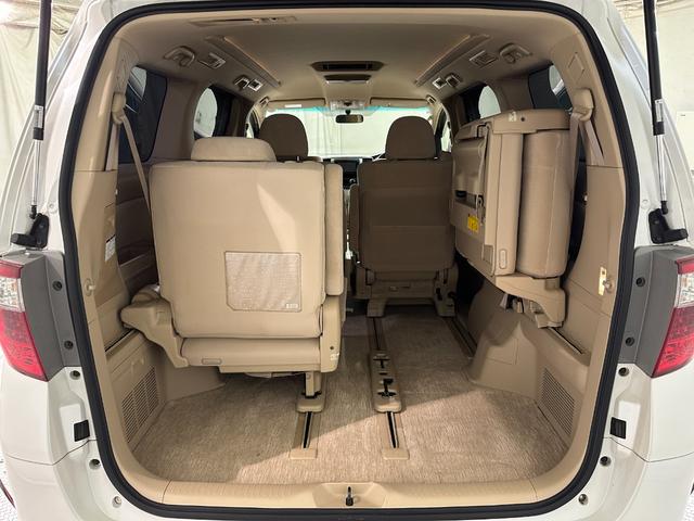 アルファード 240S リミテッド ETC バックカメラ ナビ TV クリアランスソナー 両側電動スライドドア オートライト HID スマートキー 電動格納ミラー 後席モニター オットマン CVT アルミホイール CD DVD再生(19枚目)