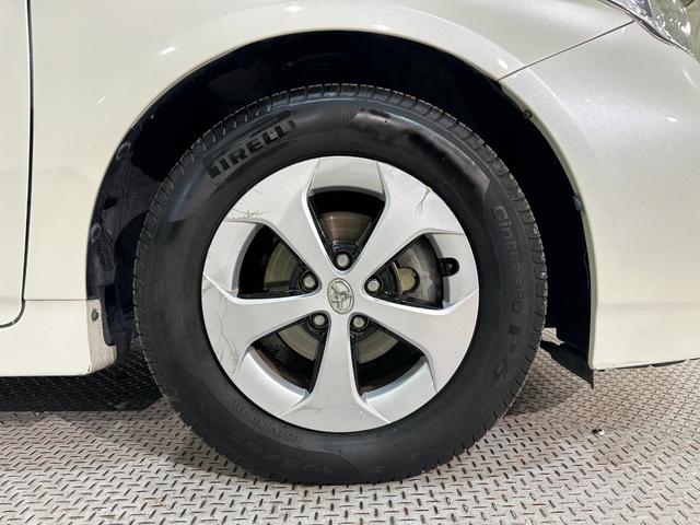 プリウス S ナビ ETC バックカメラ TV アルミホイール オートライト HID CVT スマートキー 電動格納ミラー CD DVD再生 Bluetooth 衝突安全ボディ ABS ESC エアコン(38枚目)