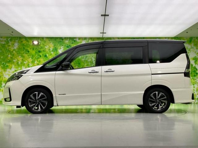 セレナ ハイウェイスターV 新品タイヤ/保証書/純正 10インチ SDナビ/フリップダウンモニター 純正 11インチ/インテリジェントルームミラー/エマージェンシーブレーキ/両側電動スライドドア/アラウンドビューモニター ETC(2枚目)