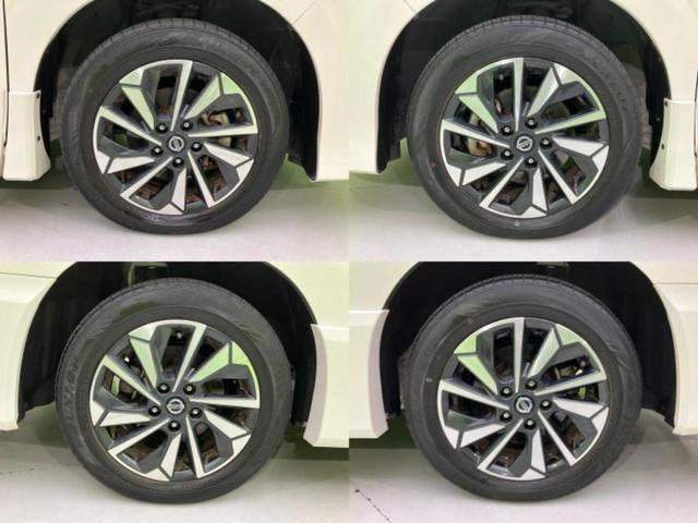 セレナ ハイウェイスターV 新品タイヤ/保証書/純正 10インチ SDナビ/フリップダウンモニター 純正 11インチ/インテリジェントルームミラー/エマージェンシーブレーキ/両側電動スライドドア/アラウンドビューモニター ETC(65枚目)