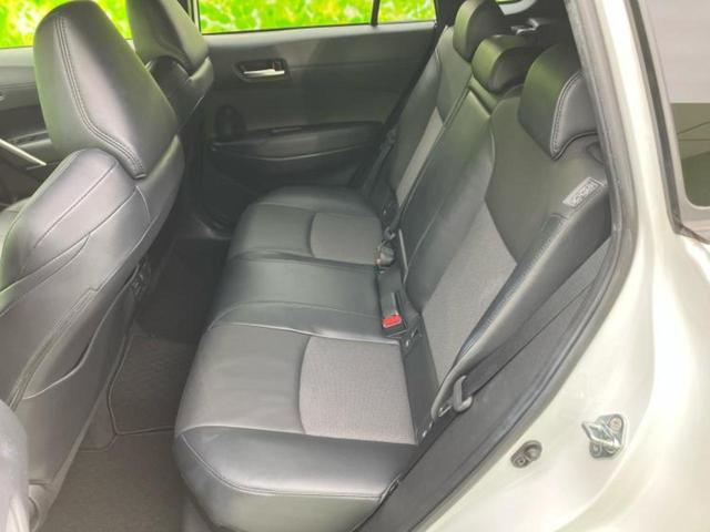 カローラクロス ハイブリッドＺ　新品タイヤ／モデリスタエアロ／保証書／ディスプレイオーディオ９インチ／トヨタセーフティセンス／シートヒーター　前席／車線逸脱防止支援システム／シート　ハーフレザー／電動バックドア　衝突被害軽減システム（7枚目）