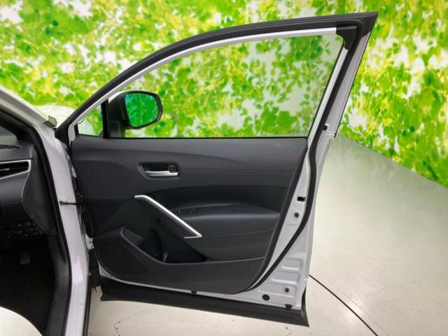 カローラクロス ハイブリッドＺ　新品タイヤ／モデリスタエアロ／保証書／ディスプレイオーディオ９インチ／トヨタセーフティセンス／シートヒーター　前席／車線逸脱防止支援システム／シート　ハーフレザー／電動バックドア　衝突被害軽減システム（20枚目）