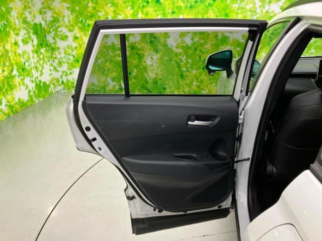 カローラクロス ハイブリッドＺ　新品タイヤ／モデリスタエアロ／保証書／ディスプレイオーディオ９インチ／トヨタセーフティセンス／シートヒーター　前席／車線逸脱防止支援システム／シート　ハーフレザー／電動バックドア　衝突被害軽減システム（23枚目）