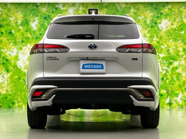 カローラクロス ハイブリッドＺ　新品タイヤ／モデリスタエアロ／保証書／ディスプレイオーディオ９インチ／トヨタセーフティセンス／シートヒーター　前席／車線逸脱防止支援システム／シート　ハーフレザー／電動バックドア　衝突被害軽減システム（57枚目）