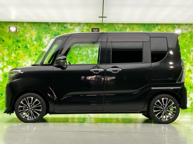 タント カスタムRS 新品タイヤ/保証書/純正 10インチ SDナビ/スマートアシスト(トヨタ・ダイハツ)/両側電動スライドドア/シートヒーター 前席/パノラマモニター/車線逸脱防止支援システム/ヘッドランプ LED(2枚目)