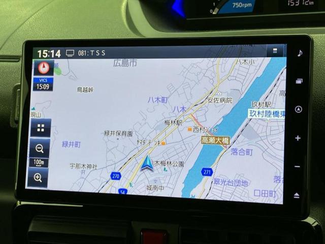 タント カスタムRS 新品タイヤ/保証書/純正 10インチ SDナビ/スマートアシスト(トヨタ・ダイハツ)/両側電動スライドドア/シートヒーター 前席/パノラマモニター/車線逸脱防止支援システム/ヘッドランプ LED(10枚目)