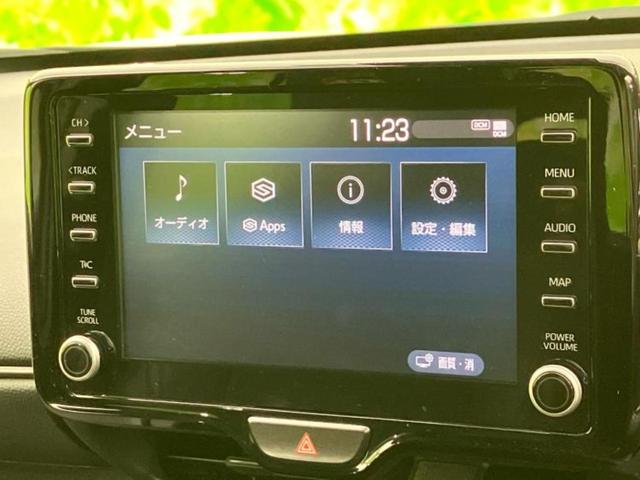 ヤリスクロス ハイブリッドＧＲスポーツ　新品タイヤ／ディスプレイオーディオ８インチ／トヨタセーフティセンス／パノラミックビューモニター／車線逸脱防止支援システム／パーキングアシスト　バックガイド／ヘッドランプ　ＬＥＤ　衝突被害軽減システム（9枚目）