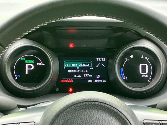 ヤリスクロス ハイブリッドＧＲスポーツ　新品タイヤ／ディスプレイオーディオ８インチ／トヨタセーフティセンス／パノラミックビューモニター／車線逸脱防止支援システム／パーキングアシスト　バックガイド／ヘッドランプ　ＬＥＤ　衝突被害軽減システム（12枚目）