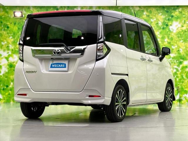 ルーミー カスタムＧ－Ｔ　保証書／ディスプレイオーディオ９インチ／スマートアシスト（トヨタ・ダイハツ）／両側電動スライドドア／パノラミックビューモニター／車線逸脱防止支援システム／ヘッドランプ　ＬＥＤ　ターボ　全周囲カメラ（3枚目）