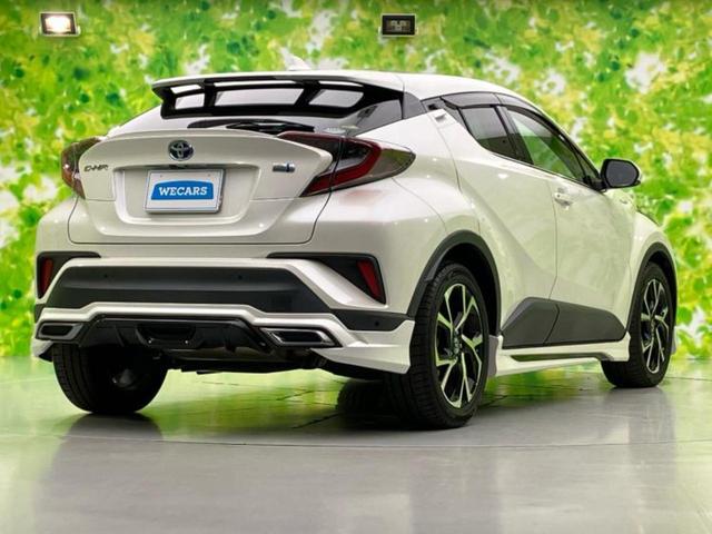 C-HR G モデリスタエアロ/純正 9インチ SDナビ/トヨタセーフティセンス/シートヒーター 前席/車線逸脱防止支援システム/シート ハーフレザー/ヘッドランプ LED/Bluetooth接続/ETC(3枚目)