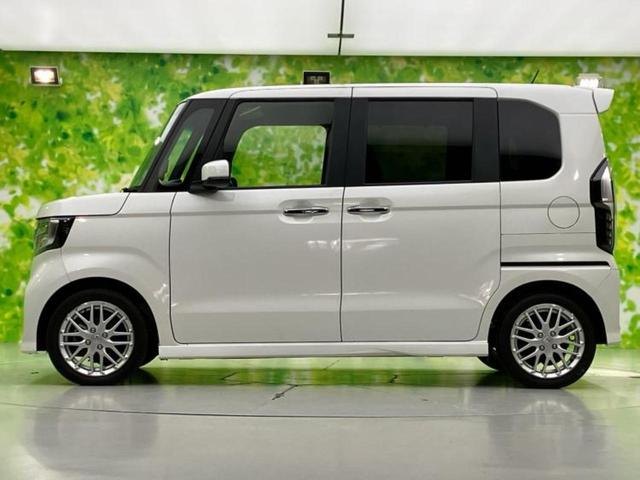 Ｎ－ＢＯＸカスタム Ｌ・ターボ　新品タイヤ／保証書／純正　８インチ　ＳＤナビ／ホンダセンシング／両側電動スライドドア／シートヒーター　前席／車線逸脱防止支援システム／シート　ハーフレザー／ヘッドランプ　ＬＥＤ／ＵＳＢジャック　ＥＴＣ（2枚目）