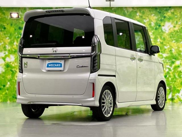Ｎ－ＢＯＸカスタム Ｌ・ターボ　新品タイヤ／保証書／純正　８インチ　ＳＤナビ／ホンダセンシング／両側電動スライドドア／シートヒーター　前席／車線逸脱防止支援システム／シート　ハーフレザー／ヘッドランプ　ＬＥＤ／ＵＳＢジャック　ＥＴＣ（3枚目）
