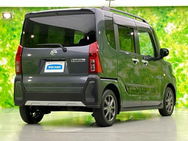 タント ファンクロス　新品タイヤ／保証書／純正　ＳＤナビ／スマートアシスト（トヨタ・ダイハツ）／両側電動スライドドア／シートヒーター　前席／車線逸脱防止支援システム／ヘッドランプ　ＬＥＤ／ＵＳＢジャック／ＥＴＣ（3枚目）