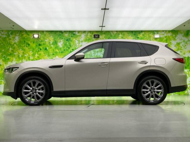 ＣＸ－６０ ４ＷＤ２５Ｓエクスクルーシブモード　新品タイヤ／ＢＯＳＥ／保証書／純正　１２．３インチ　メモリーナビ／アイアクティブセンス（マツダ）／シートヒーター　全席／３６０°ビューモニター／車線逸脱防止支援システム／シート　フルレザー　革シート（2枚目）