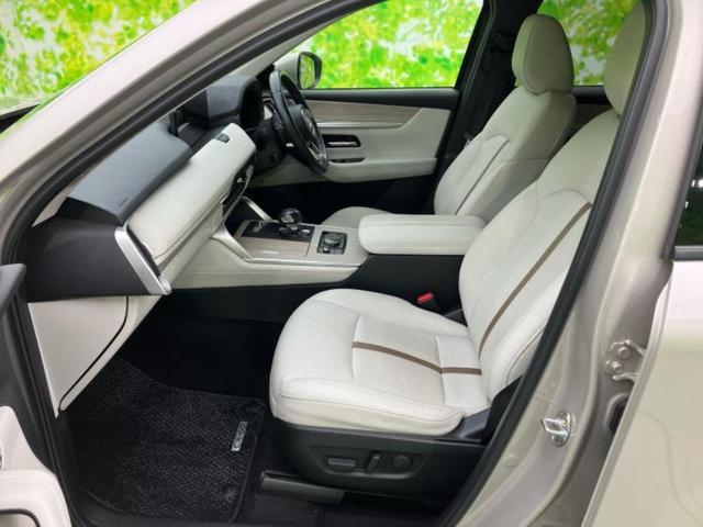 ＣＸ－６０ ４ＷＤ２５Ｓエクスクルーシブモード　新品タイヤ／ＢＯＳＥ／保証書／純正　１２．３インチ　メモリーナビ／アイアクティブセンス（マツダ）／シートヒーター　全席／３６０°ビューモニター／車線逸脱防止支援システム／シート　フルレザー　革シート（6枚目）