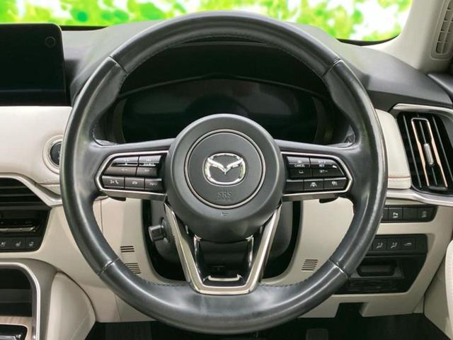 ＣＸ－６０ ４ＷＤ２５Ｓエクスクルーシブモード　新品タイヤ／ＢＯＳＥ／保証書／純正　１２．３インチ　メモリーナビ／アイアクティブセンス（マツダ）／シートヒーター　全席／３６０°ビューモニター／車線逸脱防止支援システム／シート　フルレザー　革シート（16枚目）