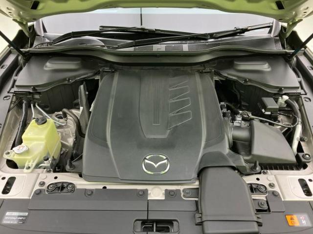 ＣＸ－６０ ４ＷＤ２５Ｓエクスクルーシブモード　新品タイヤ／ＢＯＳＥ／保証書／純正　１２．３インチ　メモリーナビ／アイアクティブセンス（マツダ）／シートヒーター　全席／３６０°ビューモニター／車線逸脱防止支援システム／シート　フルレザー　革シート（60枚目）