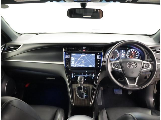 ハリアー エレガンス イモビ PWシート 点検記録簿 スマ-トキ- サイドエアバッグ 横滑防止装置 ナビTV メモリナビ ETC車載器 キーレス LEDヘッド フルオートエアコン パワステ メディアプレイヤー接続 ABS(5枚目)