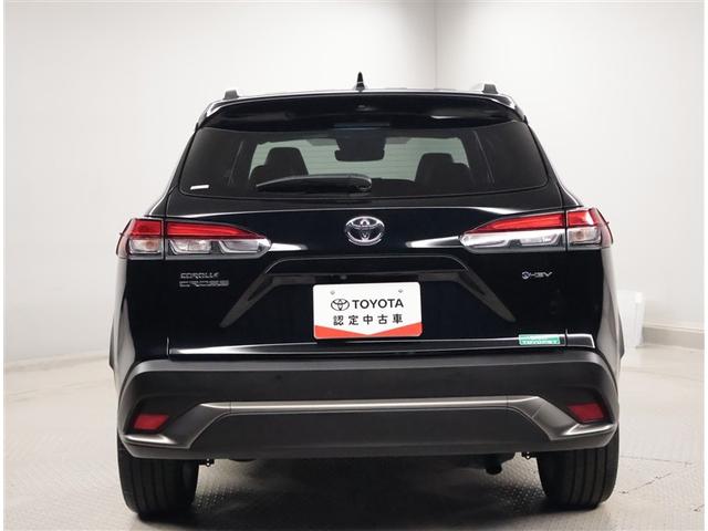 カローラクロス ハイブリッド　Ｚ　ＰＣＳ　フルセグテレビ　パノラマムーンルーフ　ＬＥＤヘッドライト　Ｂカメラ　ナビ・ＴＶ　インテリジェントキー　パワーシート　キーフリー　ドライブレコーダー　アルミホイール　ＥＴＣ　盗難防止　記録簿（2枚目）