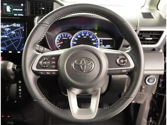 ルーミー カスタムG-T 助手席エアバック 両側オートスライドドア スマートキープッシュスタート LEDライト 横滑り防止機能 クルコン 点検記録簿 ETC付 アルミホイール フルフラット キーレス DVD ナビ&TV ABS(6枚目)