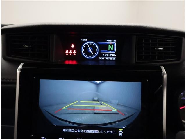 ルーミー カスタムG-T 助手席エアバック 両側オートスライドドア スマートキープッシュスタート LEDライト 横滑り防止機能 クルコン 点検記録簿 ETC付 アルミホイール フルフラット キーレス DVD ナビ&TV ABS(12枚目)