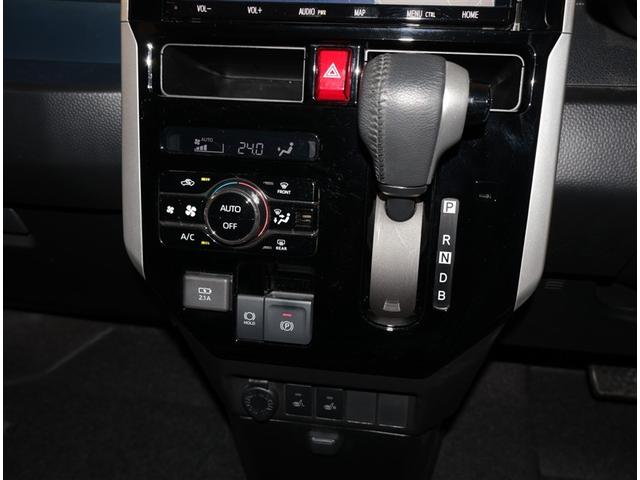 ルーミー カスタムG-T 助手席エアバック 両側オートスライドドア スマートキープッシュスタート LEDライト 横滑り防止機能 クルコン 点検記録簿 ETC付 アルミホイール フルフラット キーレス DVD ナビ&TV ABS(13枚目)