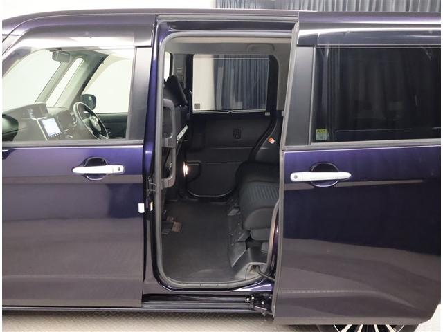 ルーミー カスタムG-T 助手席エアバック 両側オートスライドドア スマートキープッシュスタート LEDライト 横滑り防止機能 クルコン 点検記録簿 ETC付 アルミホイール フルフラット キーレス DVD ナビ&TV ABS(22枚目)