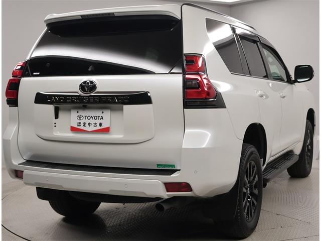 ランドクルーザープラド TX Lパッケージ リアカメラ スマートキ 盗難防止 キーレスエントリー ETC装備 DVD再生可 寒冷地 エアコン LEDランプ レザー アルミホイール パートタイム4WD 横滑り防止システム フルTV メモリーナビ(3枚目)