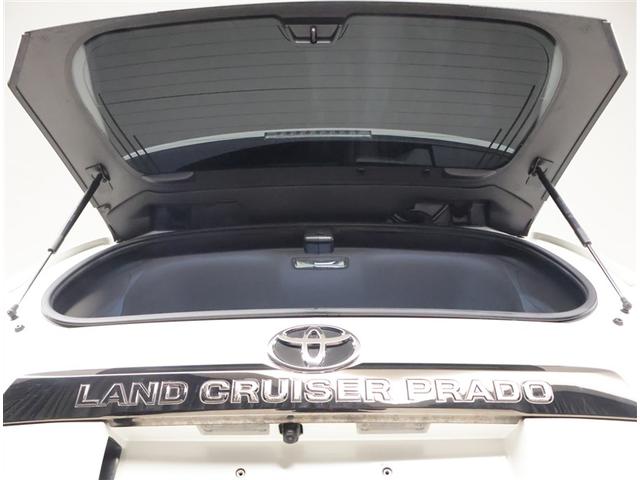 ランドクルーザープラド TX Lパッケージ リアカメラ スマートキ 盗難防止 キーレスエントリー ETC装備 DVD再生可 寒冷地 エアコン LEDランプ レザー アルミホイール パートタイム4WD 横滑り防止システム フルTV メモリーナビ(28枚目)