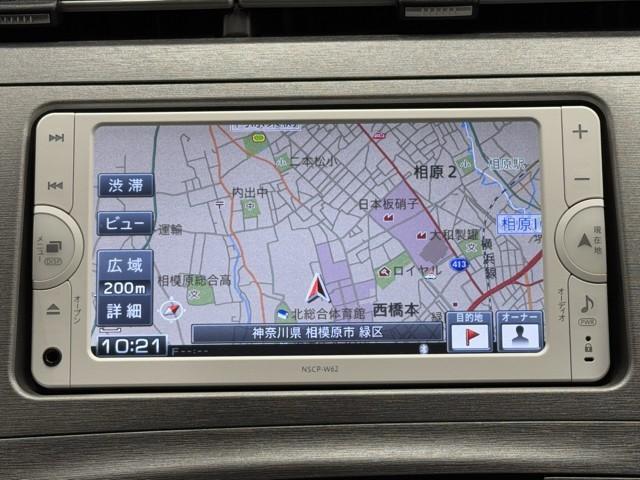 プリウス Ｓ　アイドリングストップ搭載　ＡＵＸ接続可　インテリキー　デュアルエアバック　エアＢ　イモビライザー　ドライブレコ－ダ－　ナビＴＶ　ＡＵＴＯエアコン　横スベリ防止　アルミホイール　ＥＴＣ装備　ＡＢＳ（5枚目）