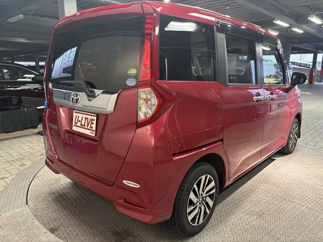 ルーミー カスタムＧ　Ｓ　衝突軽減ブレーキシステム　地デジＴＶ　スマートキ－　整備記録簿　両側電動Ｄ　イモビライザー　フルフラット　ＬＥＤライト　１オナ　Ｂモニター　パワステ　ＶＳＣ　クルコン　ＤＶＤ視聴　ＥＴＣ　ナビＴＶ（6枚目）