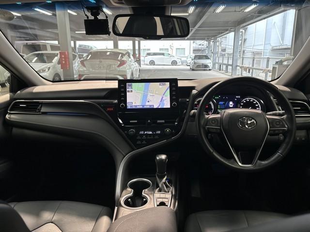 カムリ ＷＳレザーパッケージ　ワンオーナ　本革シ　クルーズコントロール　ナビ　記録簿有　アルミホイール　スマートキープッシュスタート　サイドカーテンエアバック　ＥＴＣ付き　パワーシート　デュアルエアバッグ　エアコン　ドラレコ（7枚目）